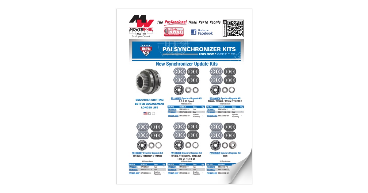 同期 g6bh9ry 33PAI Synchronizer Kits