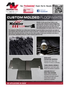 Minimizer Heavy-Duty Floor Mat Kit for '07-'12 Mack Granite & Pinnacle